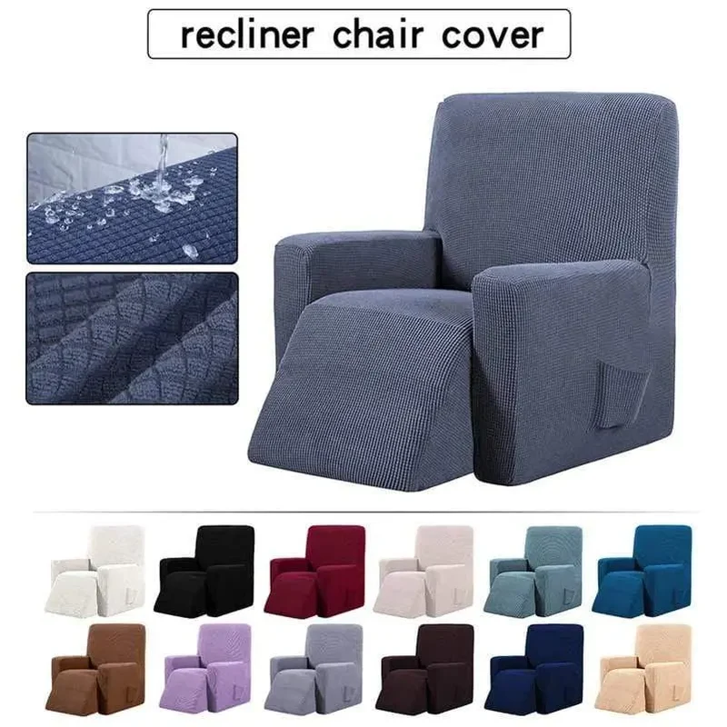 MAXISOFA - Housse de fauteuil relax inclinable de qualité supérieure
