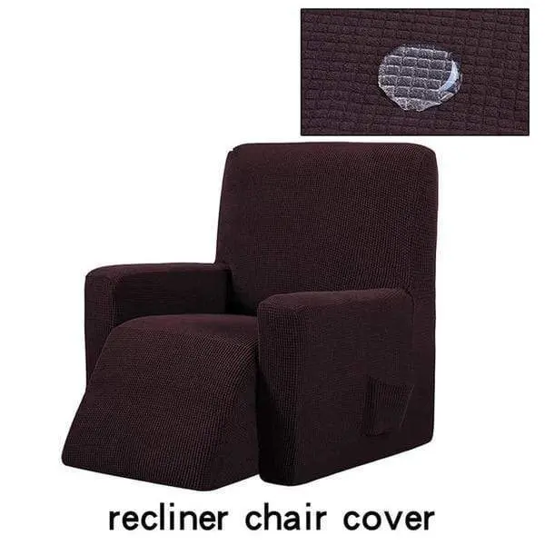 MAXISOFA - Housse de fauteuil relax inclinable de qualité supérieure
