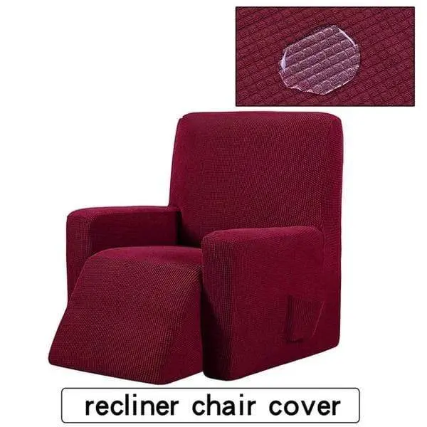 MAXISOFA - Housse de fauteuil relax inclinable de qualité supérieure