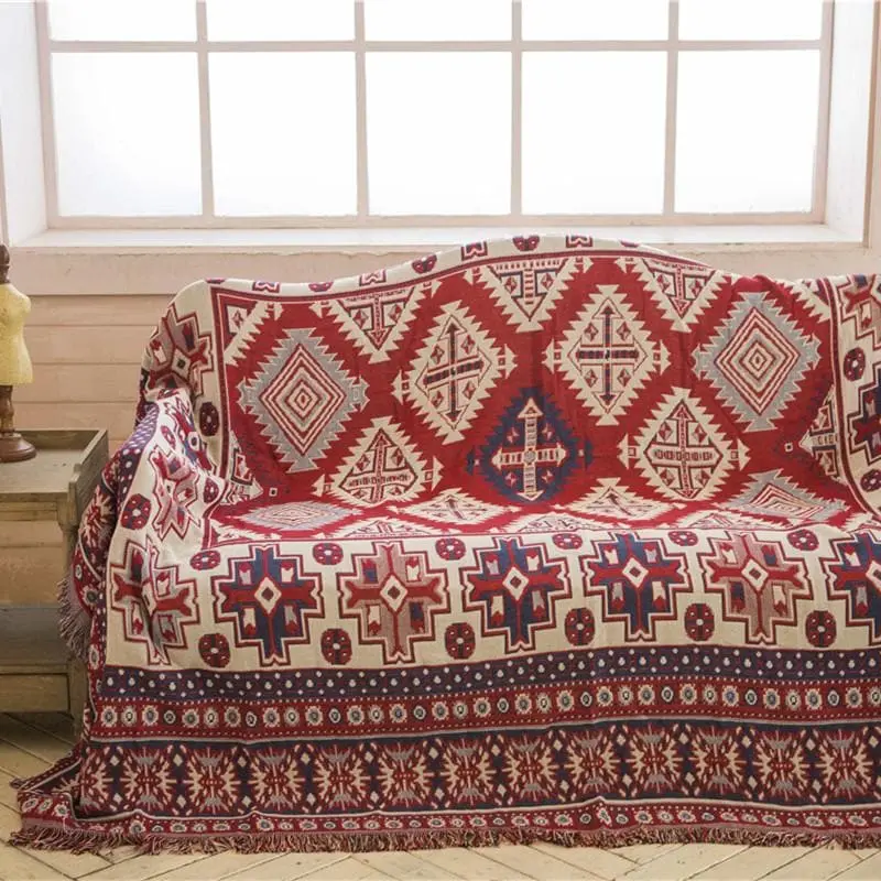 Housse de canapé, couverture en coton américain - AMEXO