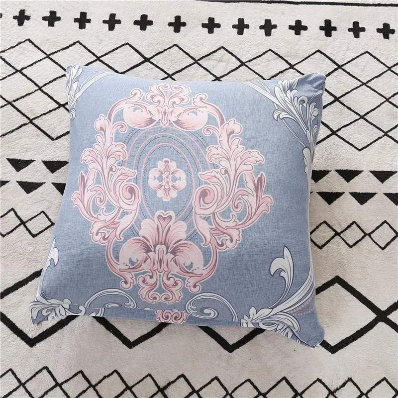 GOLDEN - Housse de coussin imprimée extensible