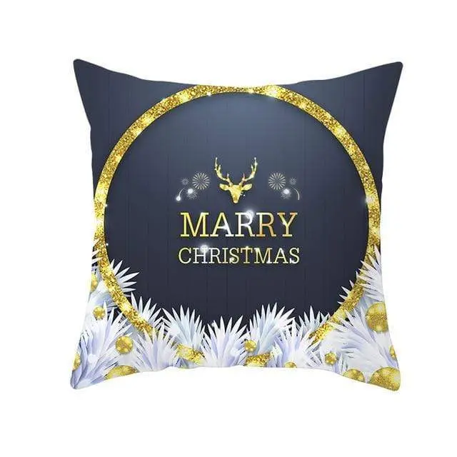 Coussin Noel Noir-Housse de France