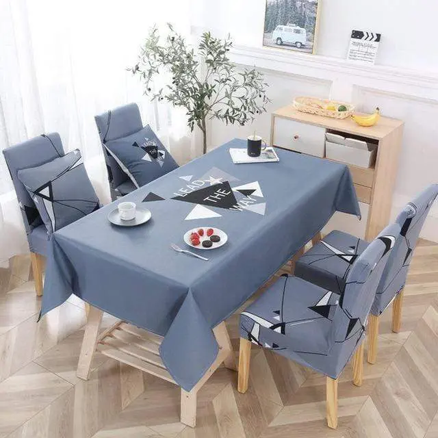 MYSTER - Housse de chaise et Nappes de table décorative