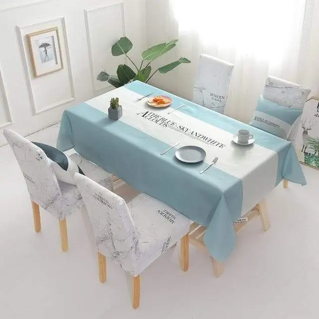 MYSTER - Housse de chaise et Nappes de table décorative