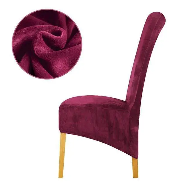 FOX - Housse de chaise longue en velours tissu renard