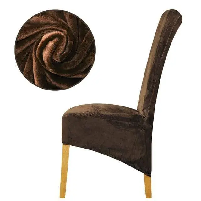 FOX - Housse de chaise longue en velours tissu renard