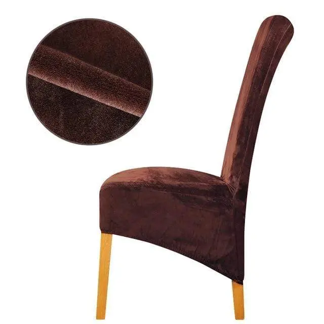 FOX - Housse de chaise longue en velours tissu renard