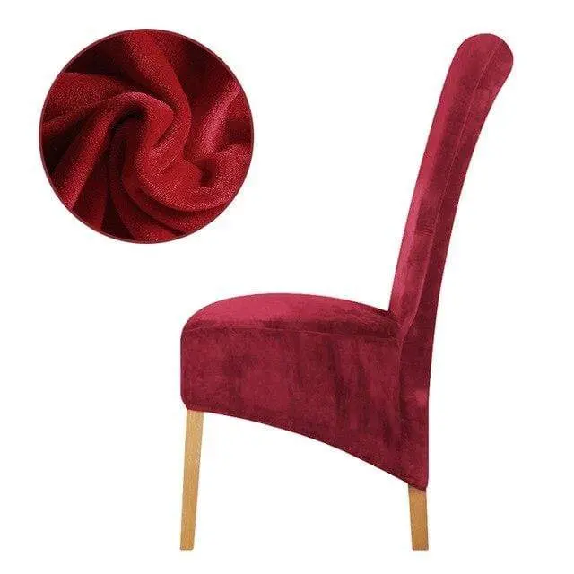 FOX - Housse de chaise longue en velours tissu renard
