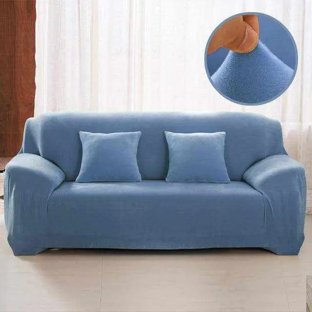 Housse de canapé au tissu moelleux VELOURS