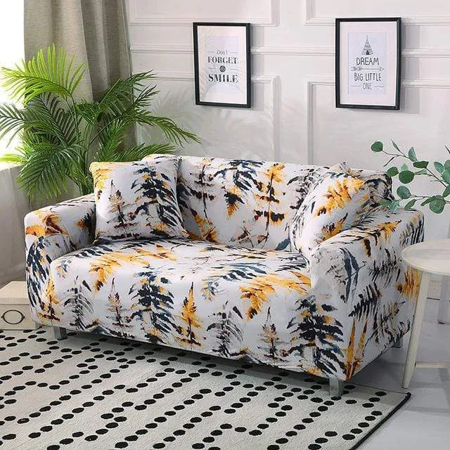Housse de canapé imprimé extensible et protectrice MAGICTIF