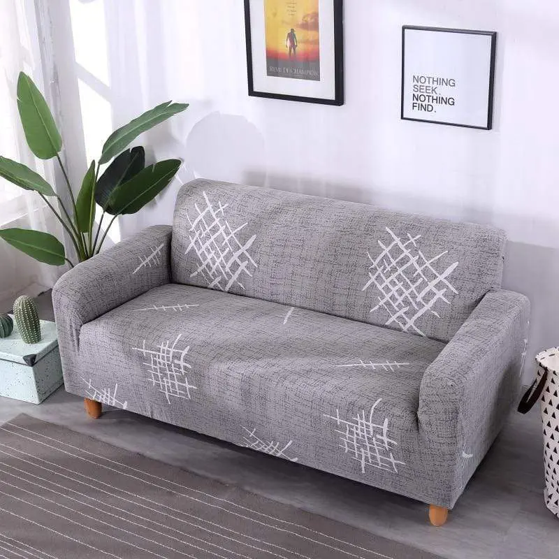 Housse de canapé imprimé extensible et protectrice MAGICTIF