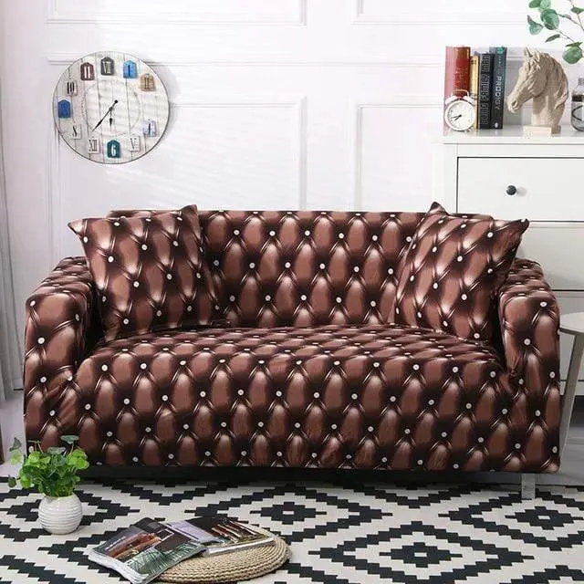Housse de canapé imprimé extensible et protectrice MAGICTIF