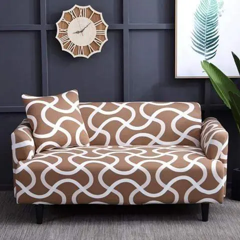 Housse de canapé imprimé extensible et protectrice MAGICTIF