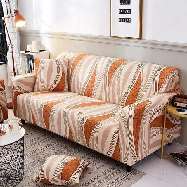 Housse de canapé imprimé extensible et protectrice MAGICTIF