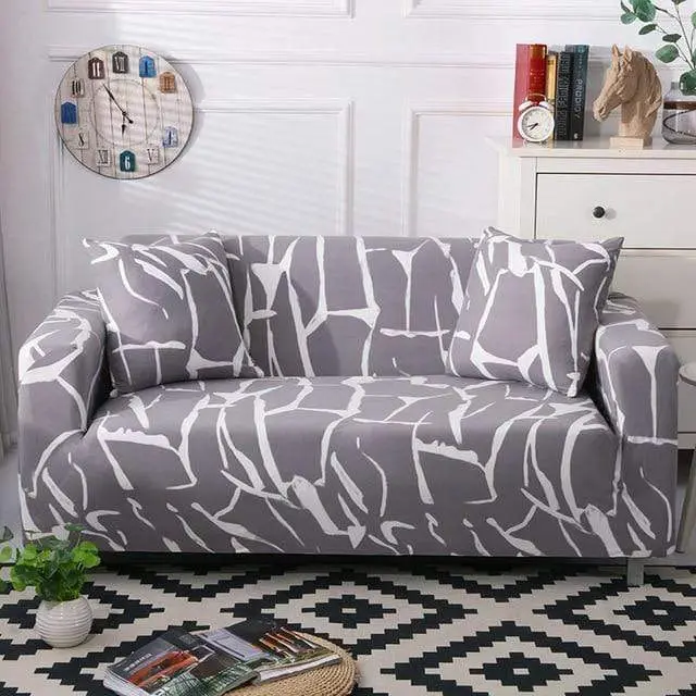 Housse de canapé imprimé extensible et protectrice MAGICTIF