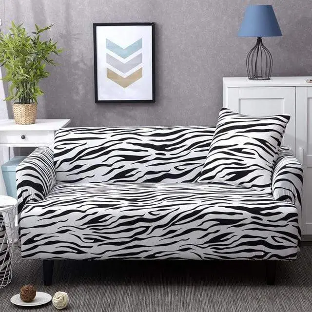 Housse de canapé imprimé extensible et protectrice MAGICTIF