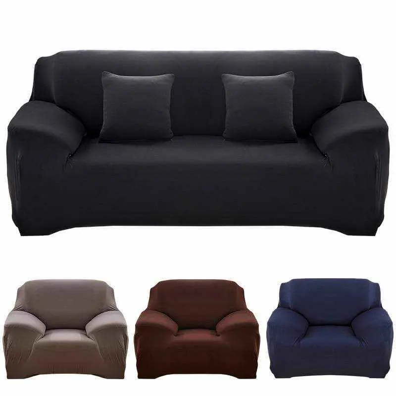 Housse de canapé extensible au tissu fin SLIM