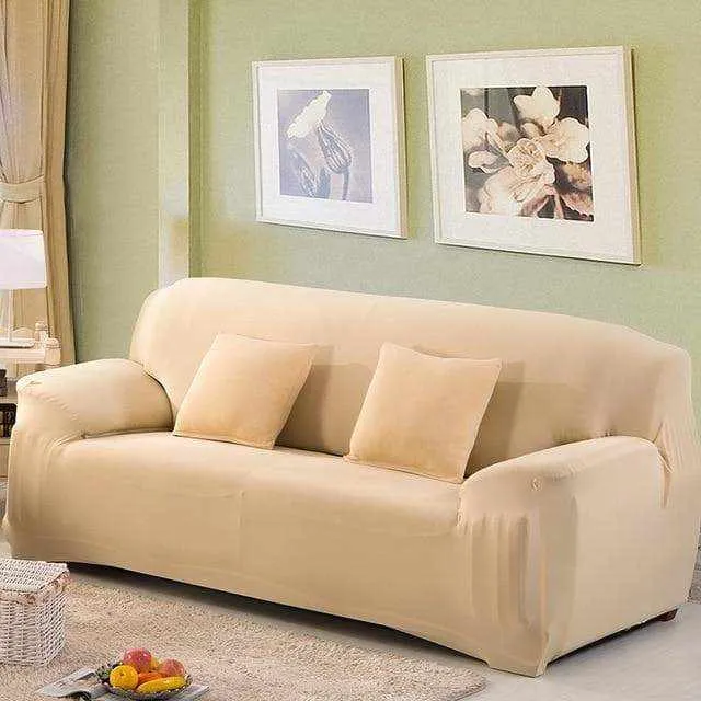 Housse de canapé extensible au tissu fin SLIM