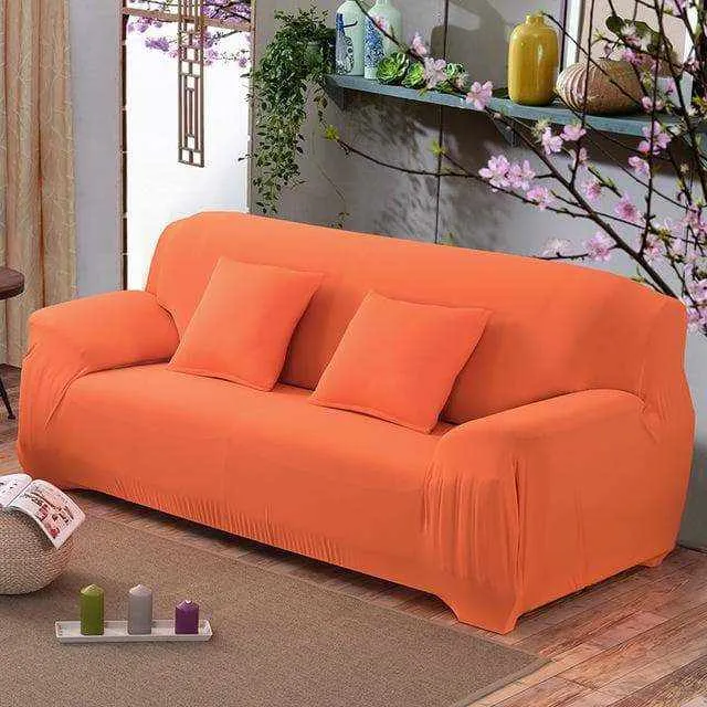 Housse de canapé extensible au tissu fin SLIM