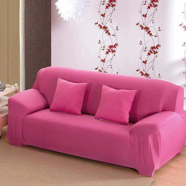 Housse de canapé extensible au tissu fin SLIM