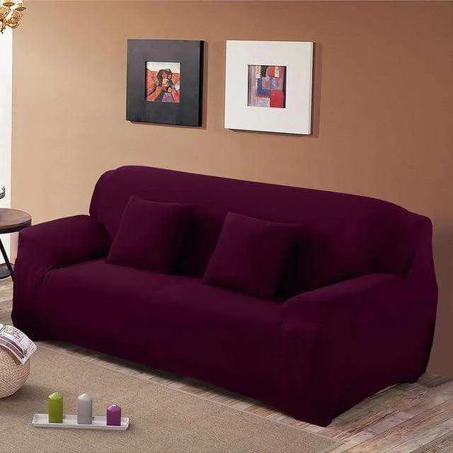 Housse de canapé extensible au tissu fin SLIM