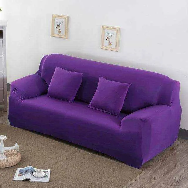 Housse de canapé extensible au tissu fin SLIM