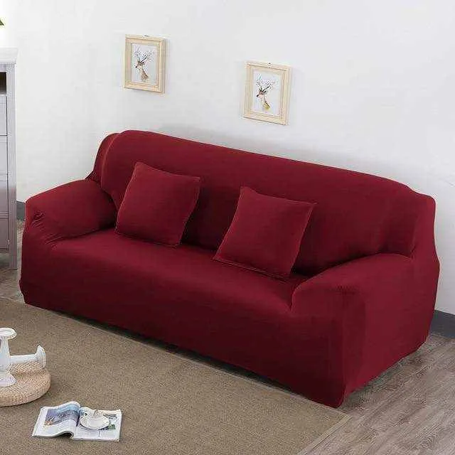 Housse de canapé extensible au tissu fin SLIM