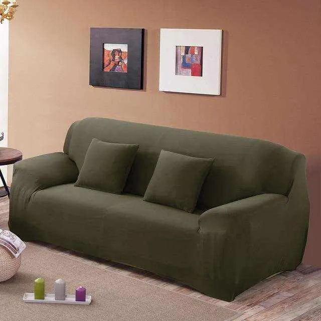 Housse de canapé extensible au tissu fin SLIM