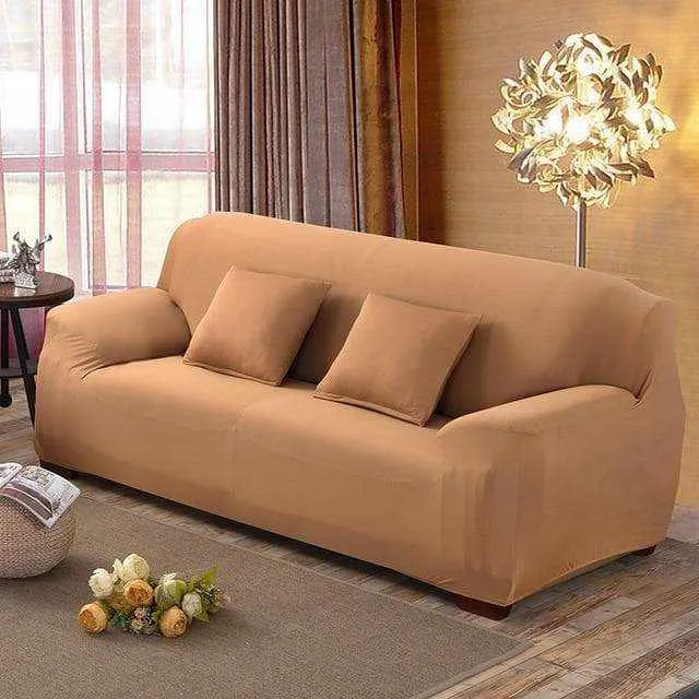 Housse de canapé extensible au tissu fin SLIM
