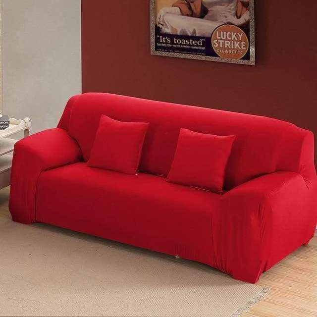 Housse de canapé extensible au tissu fin SLIM