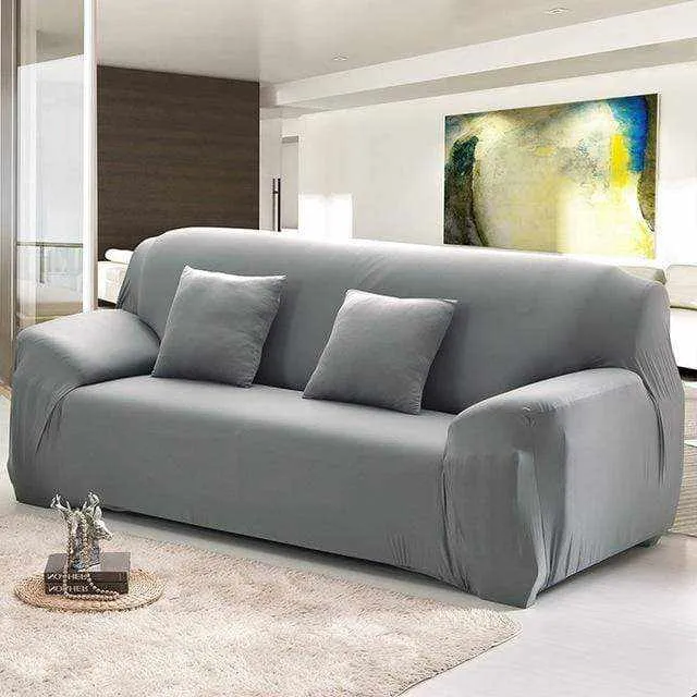 Housse de canapé extensible au tissu fin SLIM