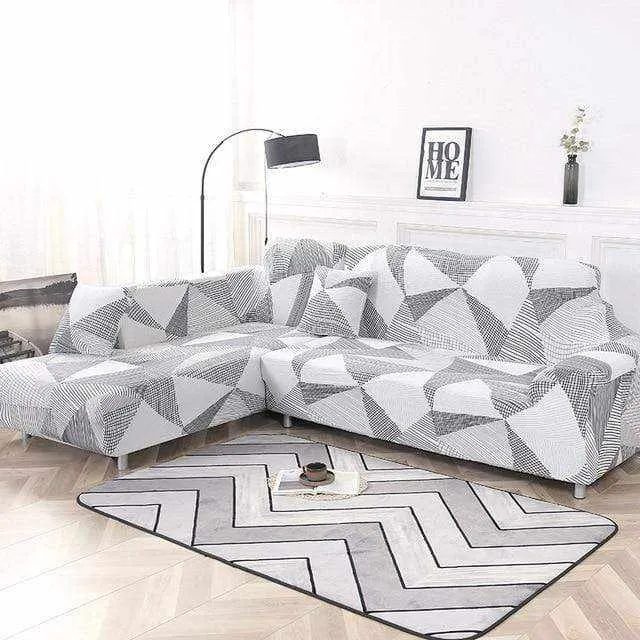 Housse de canapé d'angle MIXCOVER (lot de 2)