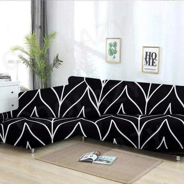 Housse de canapé d'angle MIXCOVER (lot de 2)