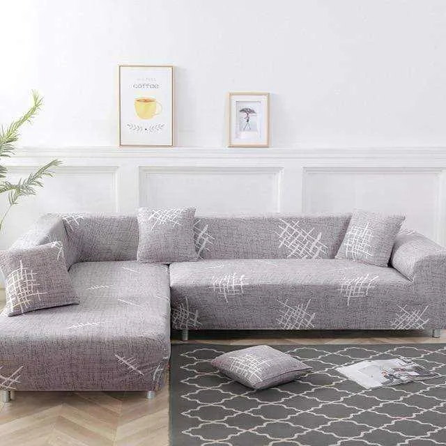 Housse de canapé d'angle MIXCOVER (lot de 2)
