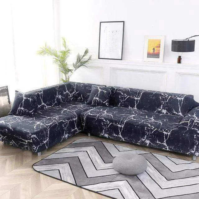 Housse de canapé d'angle MIXCOVER (lot de 2)
