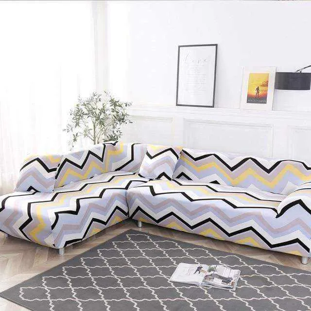 Housse de canapé d'angle MIXCOVER (lot de 2)