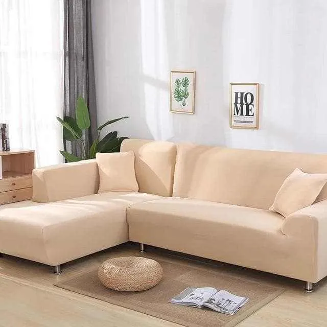 Housse canapé d'angle élastique universelle MABANDA