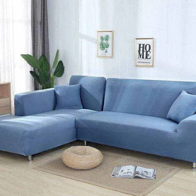 Housse canapé d'angle élastique universelle MABANDA