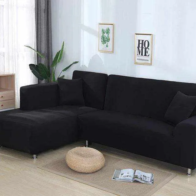 Housse canapé d'angle élastique universelle MABANDA