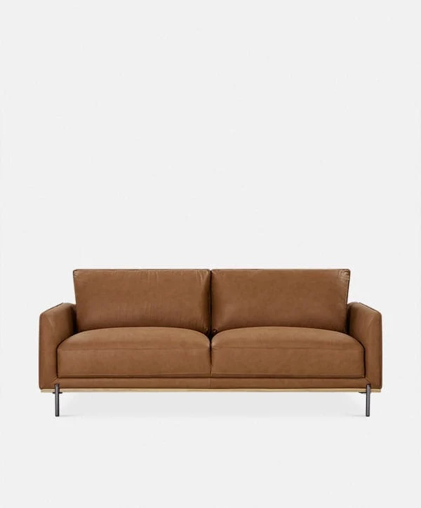 Edgar - 2-Seater Leather Sofa