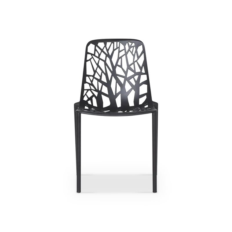 Forest - Outdoor Aluminium Chair Without Arms by Fast
