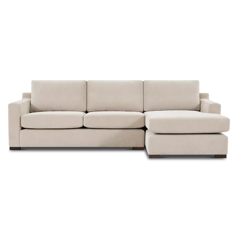 Dublin - Fabric-Upholstered Sectional Sofa by Romano