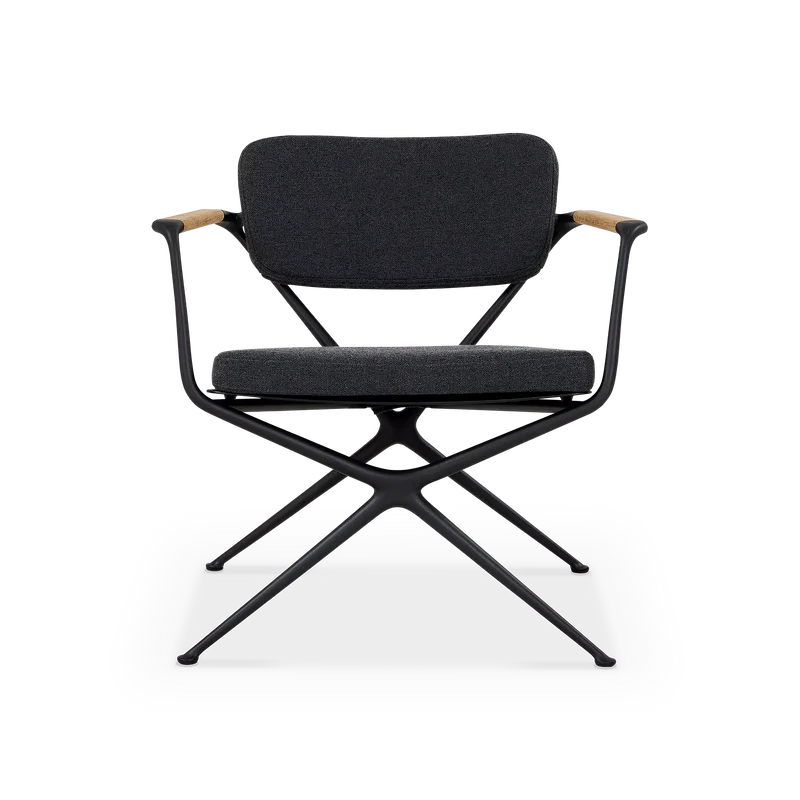 Exes - Outdoor Aluminium Lounge Chair by Royal Botania