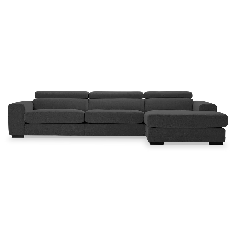 Ferrari - Sectional Sofa with Adjustable Headrest by Furninova
