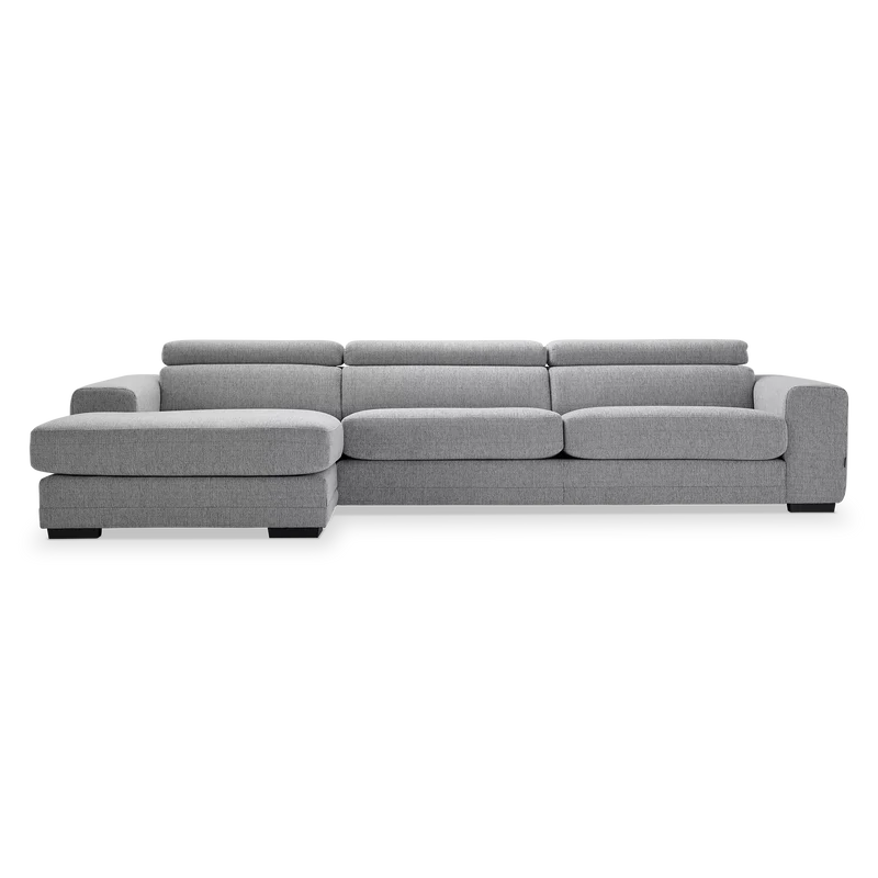 Ferrari - Sectional Sofa with Adjustable Headrest by Furninova
