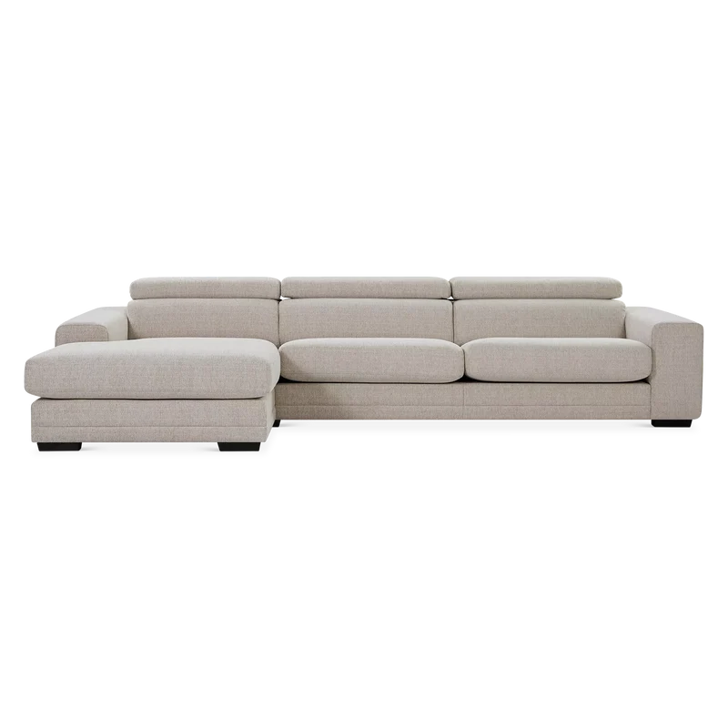 Ferrari - Sectional Sofa with Adjustable Headrest by Furninova