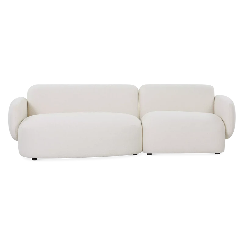 Gustave - Fabric-Upholstered Sectional Sofa