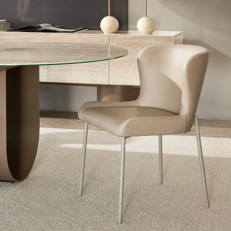 Glam - Faux Leather Dining Chair