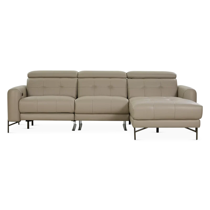 Modena - Power Recline Sectional Sofa by Incanto