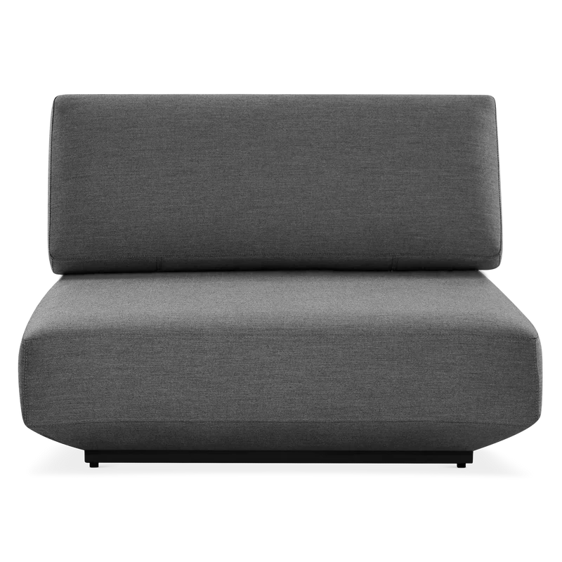 Motion - Outdoor Acrylic Modular Armless Chair